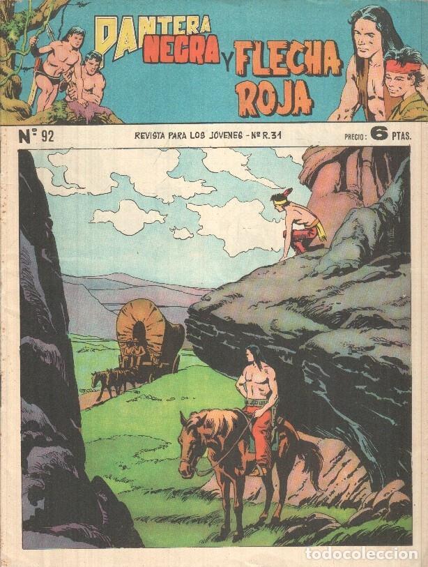 C&oacute;mics: Pantera Negra y Flecha Roja numero 92 - Varios - Foto 1