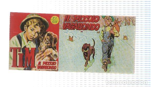 C&oacute;mics: facsimil en italiano: Tim num 01, il Piccolo Vagabondo - Foto 1