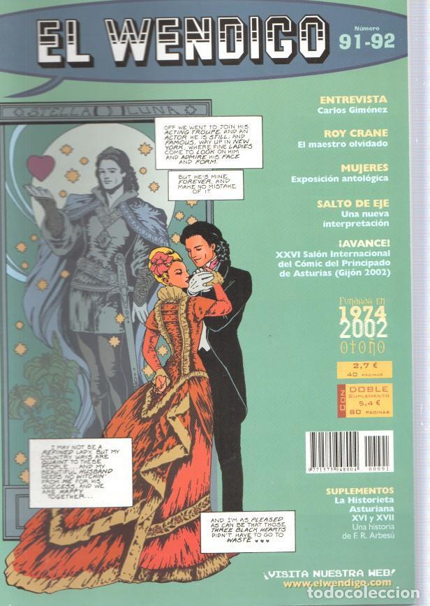 Fumetti: Fanzine: El Wendigo numero 91/92: Carlos Gimenez, Roy Crane - varios