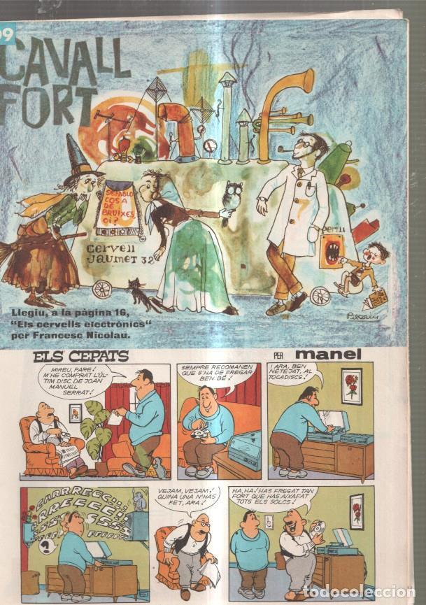 Fumetti: Revista: Cavall Fort numero 109, 1967: Els cepat- Els padrins de Sant Boi- La casa - Varios