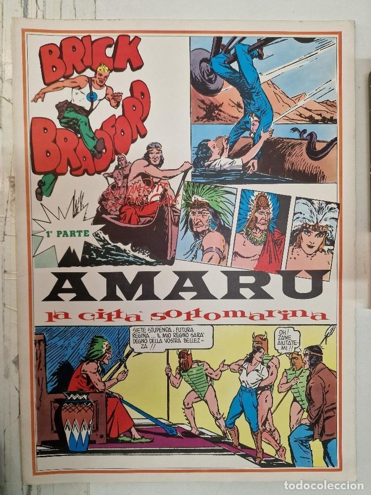 Comics : Collana/colecci&oacute;n: Gertrie Daily num 03, Brick Bradford - Amaru la citta sottommarina 1a parte. Tira