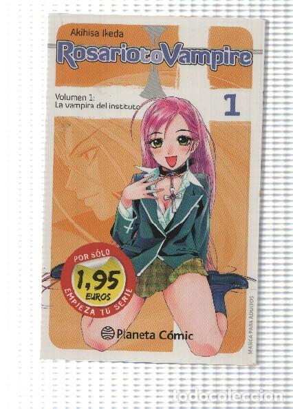 Fumetti: Manga: Rosario to Vampire vol. 1 - La vampira del instituto - Akihisa Ikeda