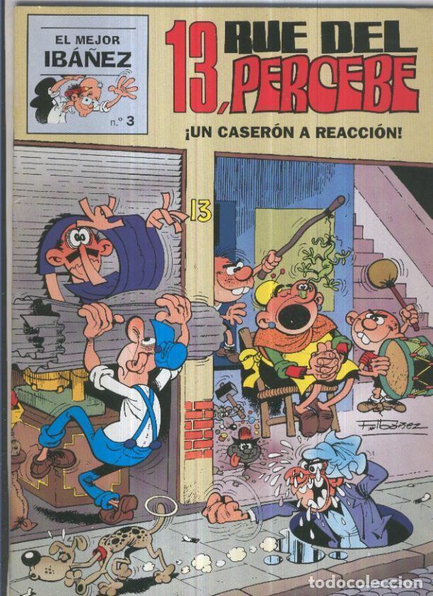 C&oacute;mics: El Mejor Iba&ntilde;ez volumen 3: 13, rue del percebe : un caseron a reaccion - Iba&ntilde;ez