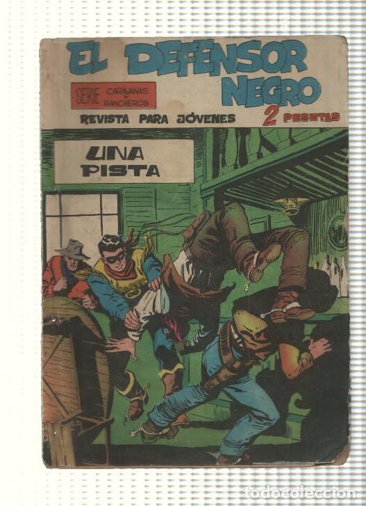 C&oacute;mics: Comic: El Defensor Negro num 02 - Una Pista. Serie Caravanas y Rancheros - Foto 1