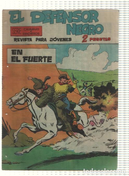 C&oacute;mics: Comic: El Defensor Negro num 11 - En el fuerte. Serie Caravanas y Rancheros - Foto 1