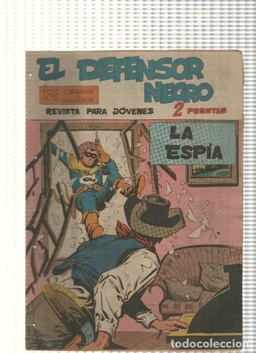 C&oacute;mics: Comic: El Defensor Negro num 16 - La espia. Serie Caravanas y Rancheros - Foto 1