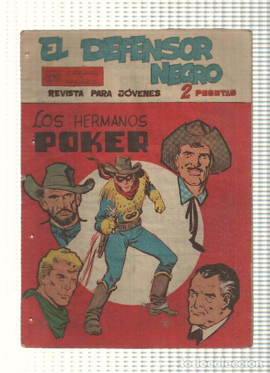 C&oacute;mics: Comic: El Defensor Negro num 25 - Los hermanos Poker. Serie Caravanas y Rancheros - Foto 1