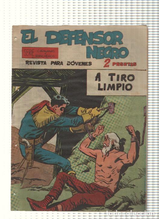 C&oacute;mics: Comic: El Defensor Negro num 32 - A tiro limpio. Serie Caravanas y Rancheros - Foto 1