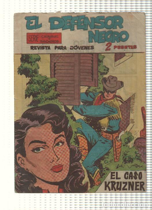 C&oacute;mics: Comic: El Defensor Negro num 33 - El caso Kruzner. Serie Caravanas y Rancheros - Foto 1
