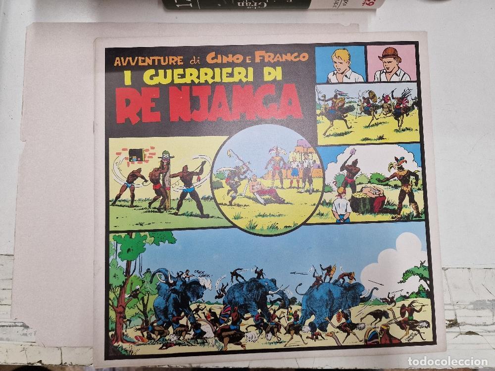 Comics: Tim Tyler's Luck num 11 (october 1976): Aventure di Gino e Franco - I guerrieri di Re Njamga. Tiras