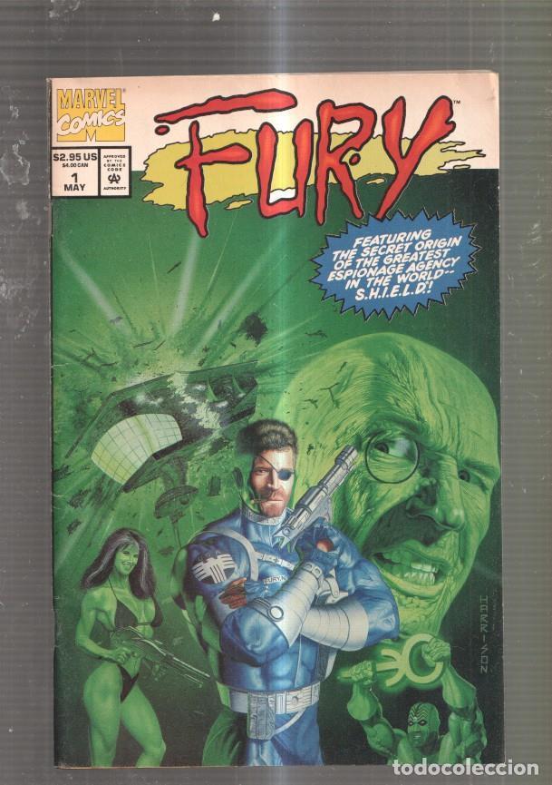 C&oacute;mics: Marvel Comics: Fury numero 01 - varios - Foto 1