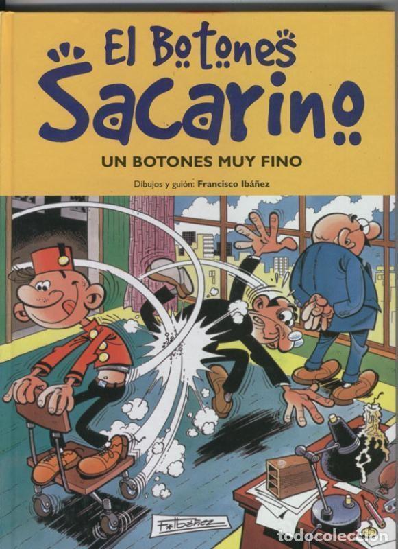 Comics : Album: agos del Humor: El Botones Sacarino numero 48: Un botones muy fino - Iba&ntilde;ez