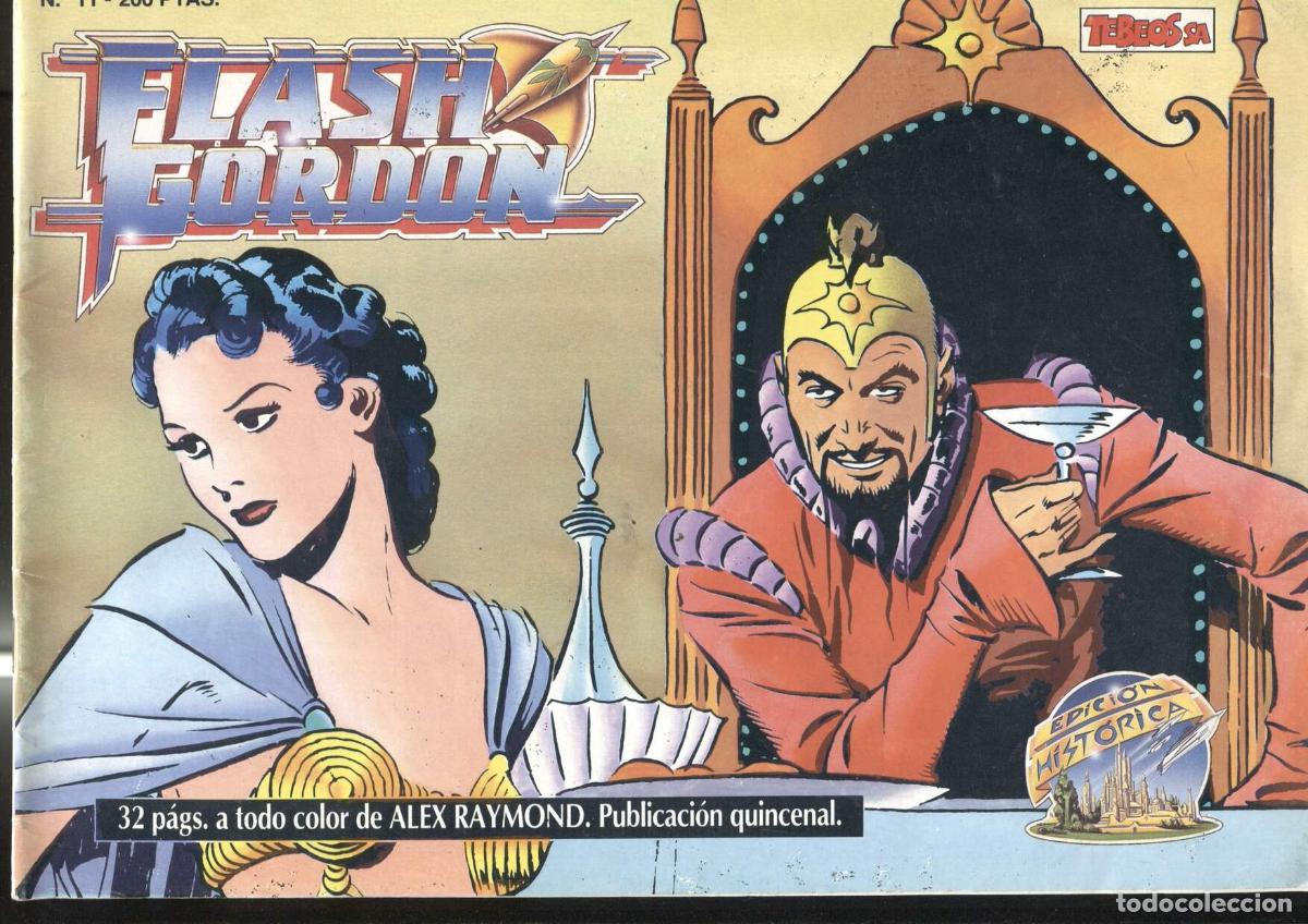 C&oacute;mics: Ediciones B: Flash Gordon numero 11 (numerado 1 en trasera) - Alex Raymond-Mac Raboy - Foto 1
