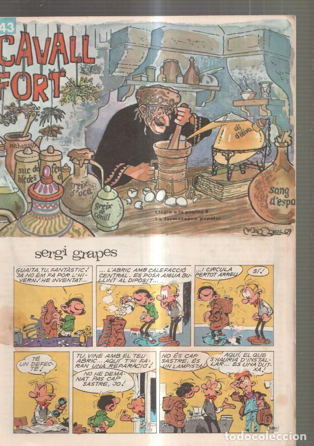 Comics: Cavall Fort numero 143, 1969: Sergi Grapes- Tot allo que vulguis saber sobre la - Varios