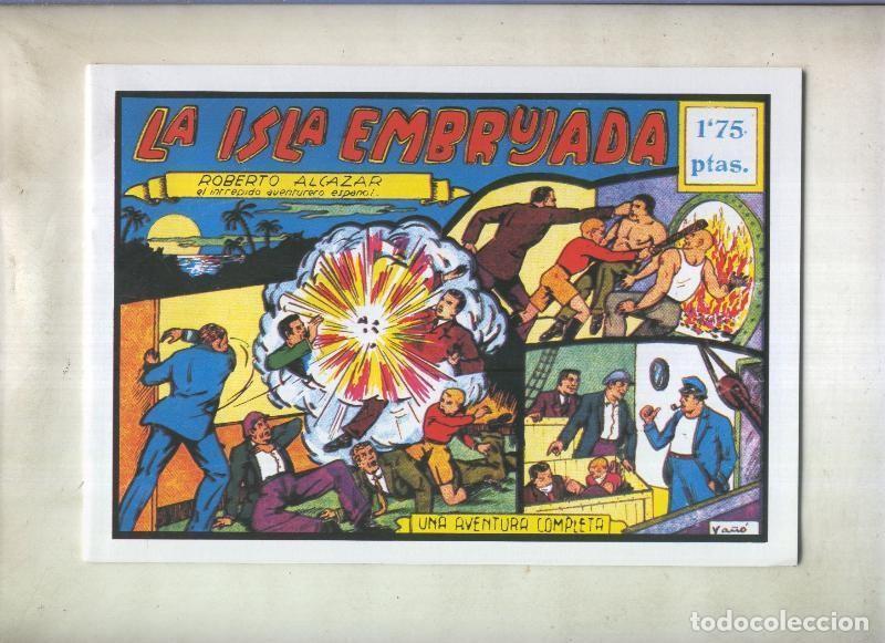 C&oacute;mics: Facsimil: Roberto Alcazar y Pedrin numero 045: La isla embrujada - Varios - Foto 1