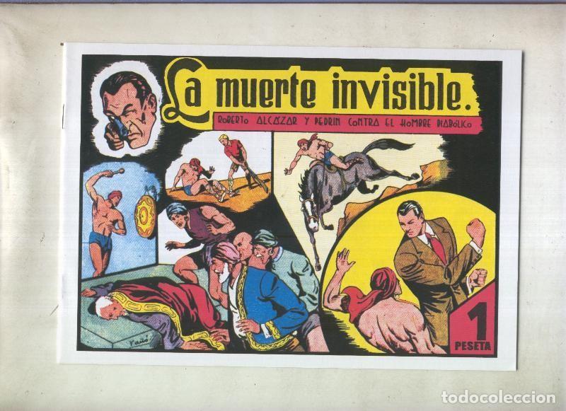 Comics: Facsimil: Roberto Alcazar y Pedrin numero 118: La muerte invisible - Varios