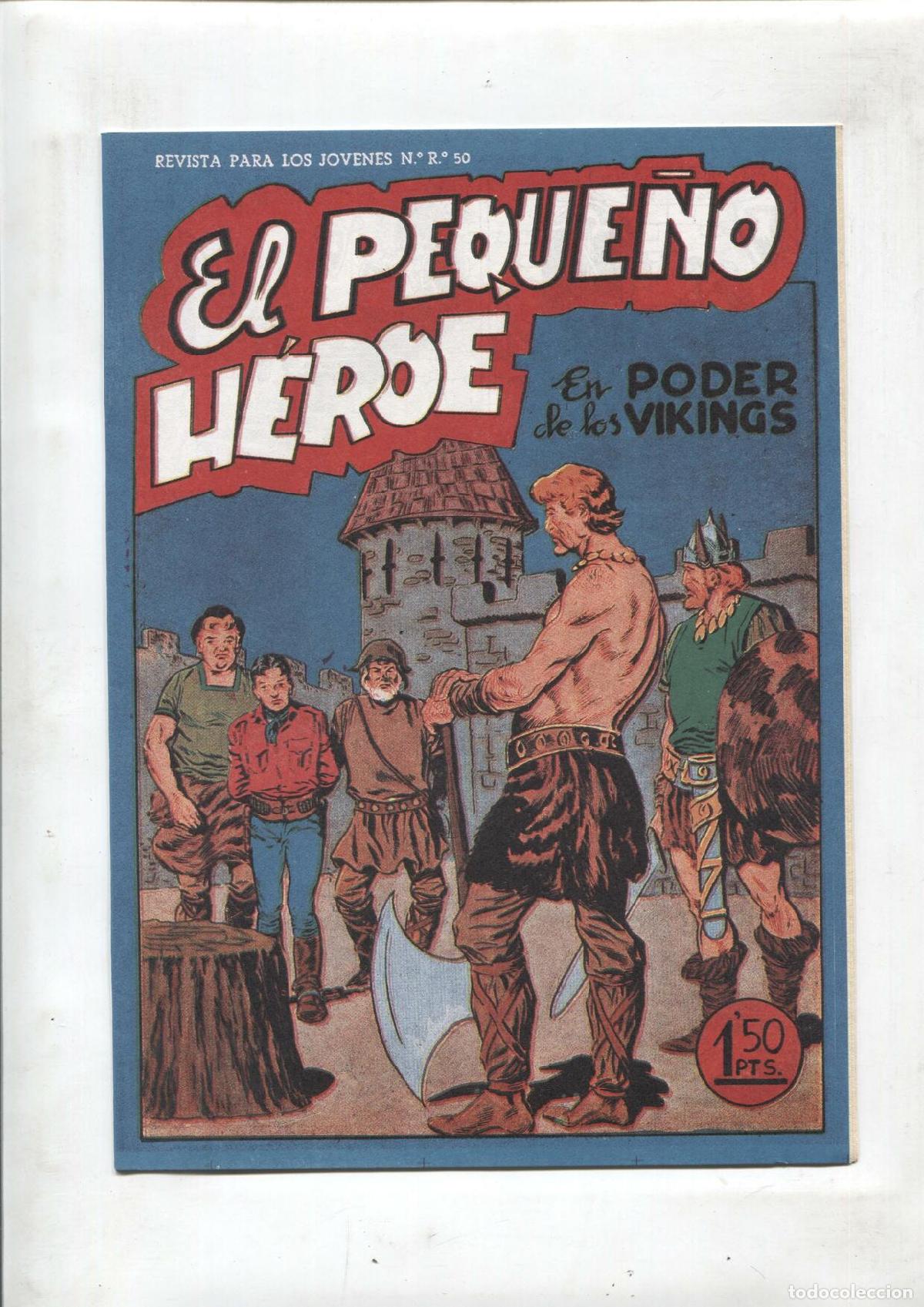 C&oacute;mics: Facsimil: El Peque&ntilde;o Heroe numero 035: En poder de los vikingos - Esse-G-Esse - Foto 1