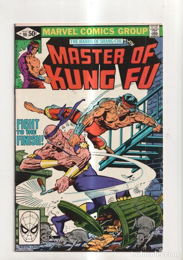 C&oacute;mics: Marvel: Marvel Comics Group: Master of Kung Fu vol 1 numero 98 - varios - Foto 1