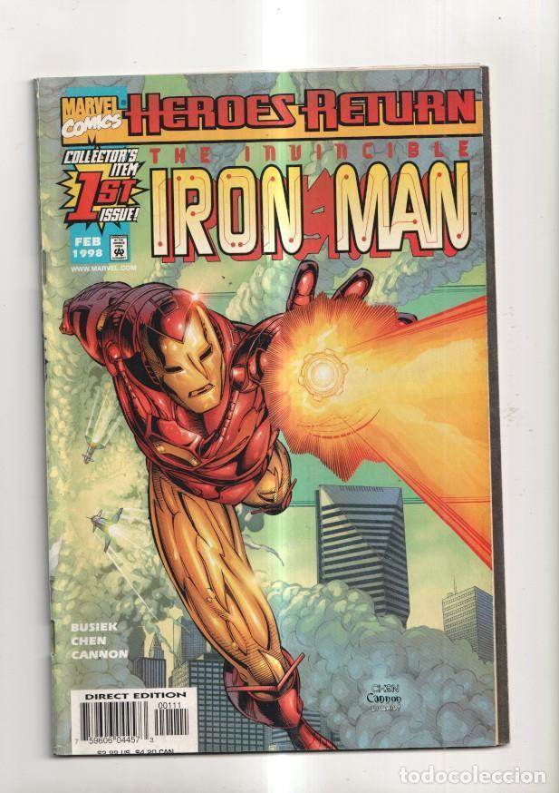 C&oacute;mics: Marvel: Irons Mans vol 3 (Heroes Return) numero 1 - varios - Foto 1