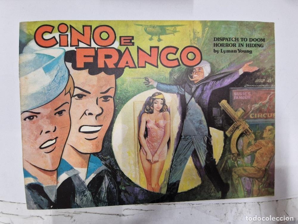 Comics : Collana Yellow Kid num 2: Cino e Franco. Daily strips 5.4 al 22.5.1943 - Dispatch to doom, Horror in