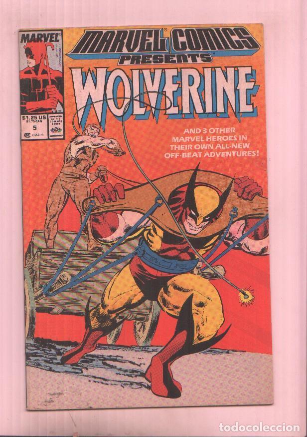 C&oacute;mics: Marvel Comics presents : Wolverine vol 1 numero 05 - - Foto 1