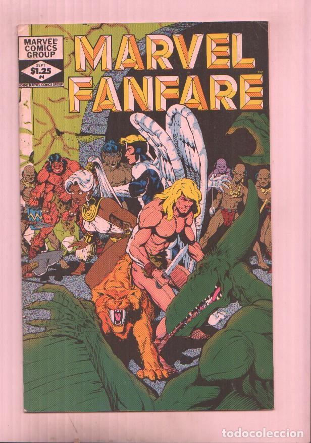C&oacute;mics: Marvel Comics: Marvel Fanfare vol 1 numero 04: Lost Souls - - Foto 1