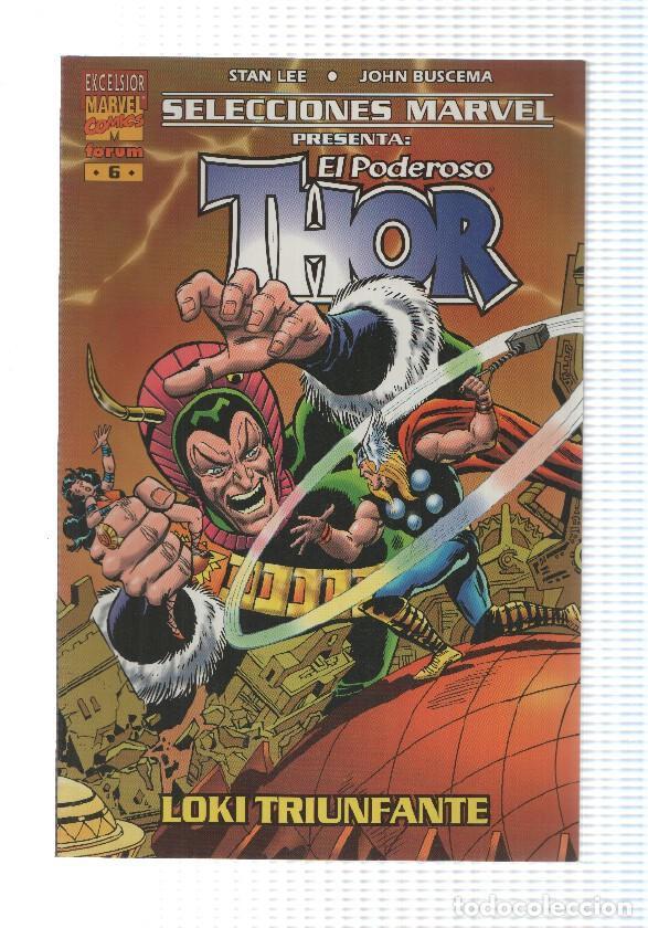 C&oacute;mics: Selecciones Marvel num 6, El poderoso Thor - Loki triunfante - NULL - Foto 1