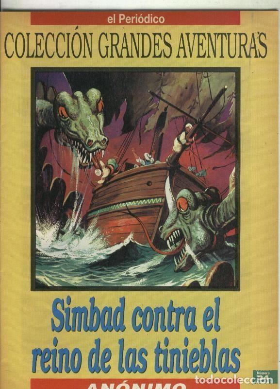 Fumetti: El Periodico: Coleccion Grandes Aventuras volumen 1 numero 24: Simbad contra el reino de las tiniebl