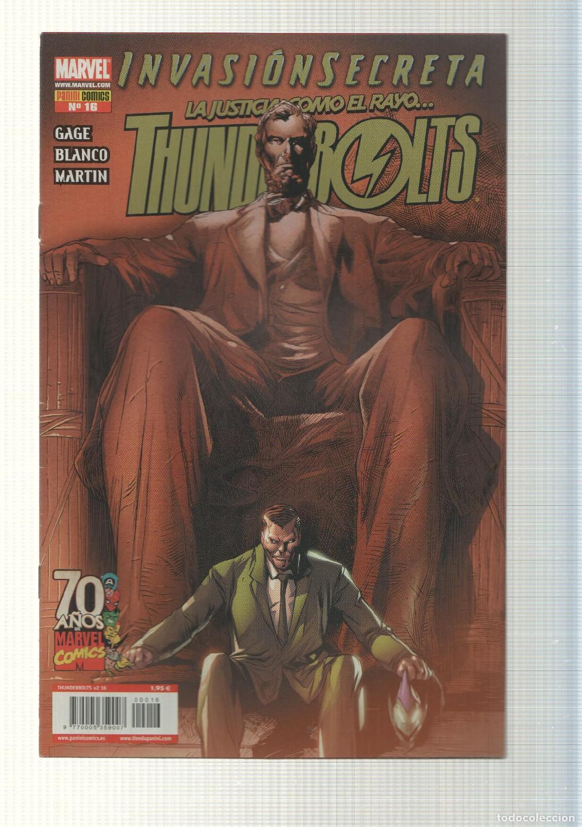C&oacute;mics: Marvel: Comic Thunderbolts num 16 - 2009, Invasion Secreta. Dirigiendo el manicomio parte 3 - Foto 1