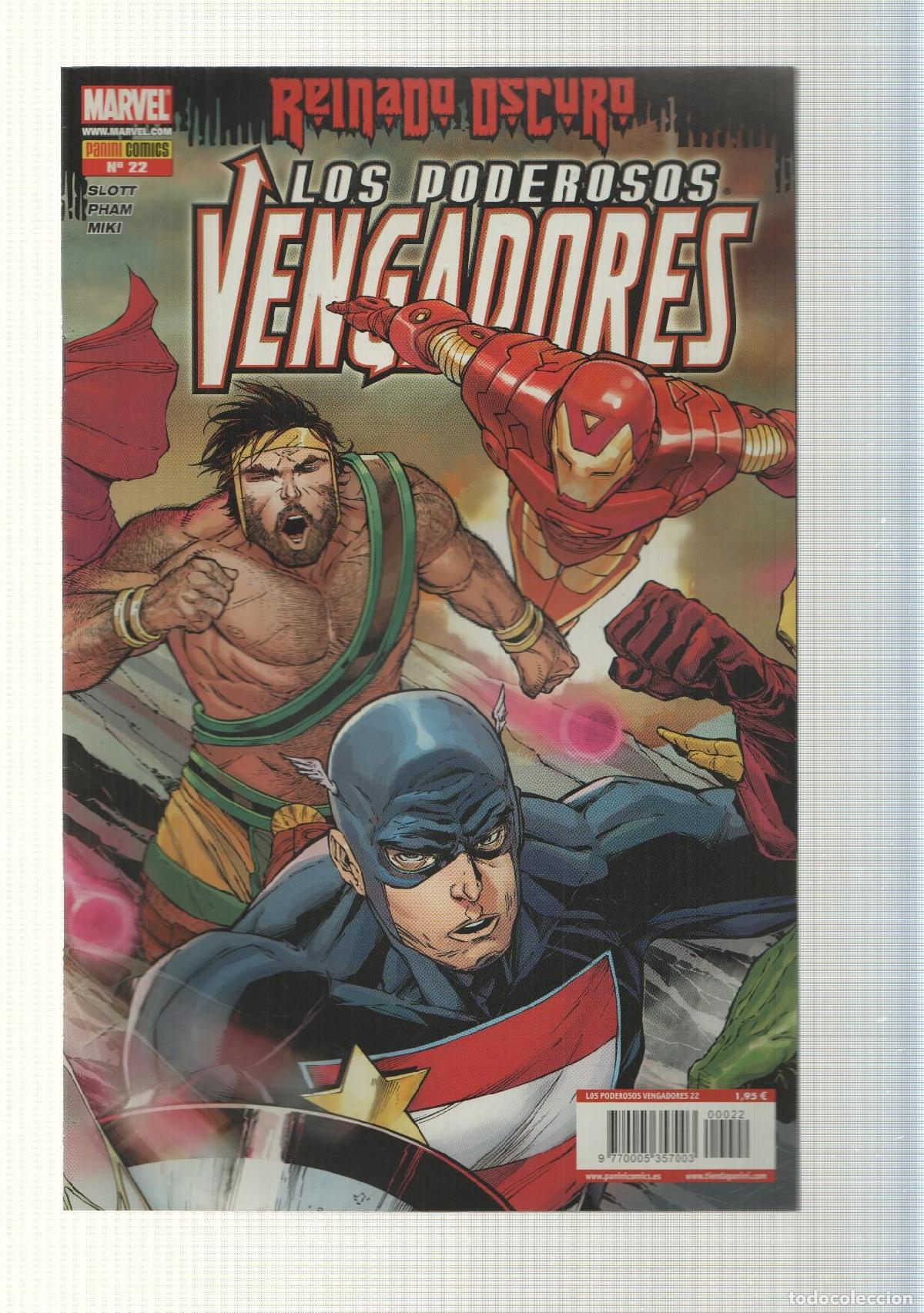 C&oacute;mics: Marvel: Comic Los Poderosos Vengadores num 22 - 2009, Reinado Oscuro. Los mas poderosos de la tierra - Foto 1