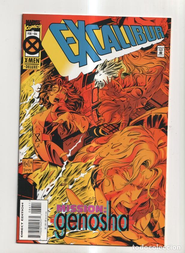 C&oacute;mics: Marvel Comics: Excalibur vol 1 numero 86, edicion DELUXE - NULL