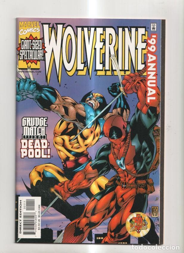 C&oacute;mics: Marvel Comics: Wolverine annual 99 - varios - Foto 1