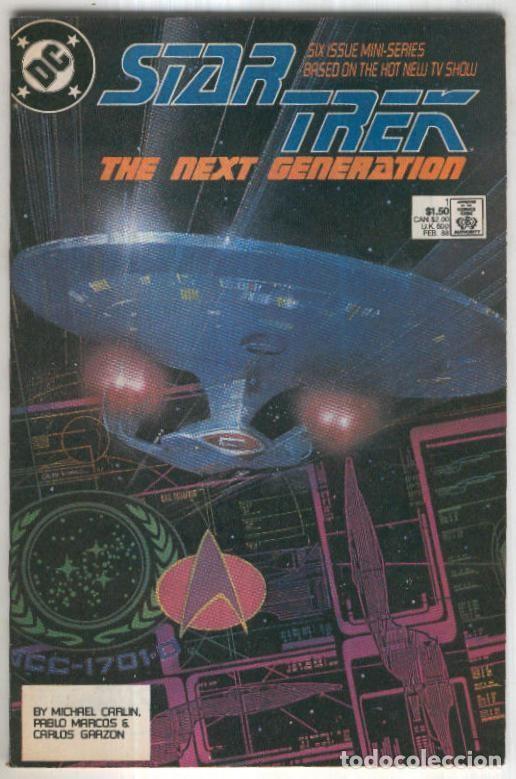 C&oacute;mics: STAR TREK: The Next Generation, Vol.1 No.01: Where No One (DC 1987) - Gene Roddenberry