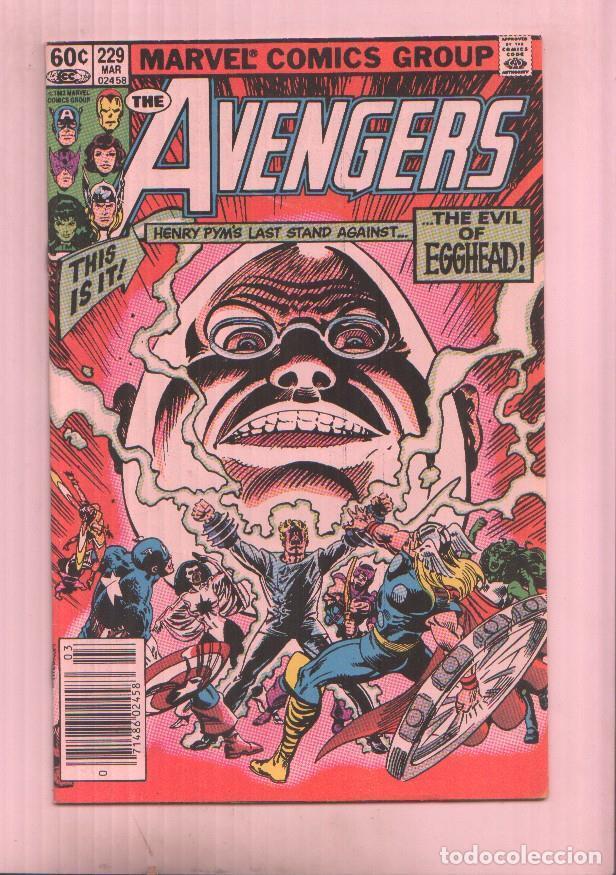 C&oacute;mics: Marvel Comics: Marvel Comics Group: The Avengers vol 1 numero 229 - varios - Foto 1
