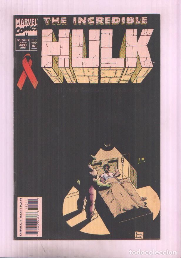 C&oacute;mics: Marvel Comics: The incredible Hulk vol 1 numero 420 - varios - Foto 1