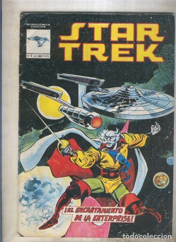 Comics: Star Trek de Mundicomic numero 3 (numerado 1 en trasera) - varios