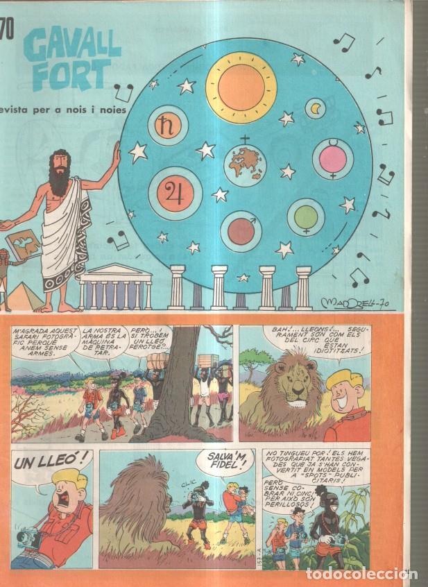 Comics : Cavall Fort numero 170, mar&ccedil; 1970: El mon de cada dia- El Quico i les boles roses- - Varios