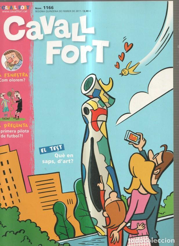 C&oacute;mics: Cavall Fort numero 1166, febrer 2011: Cresques- Ot el bruixot- La finestra- Ornis - Varios