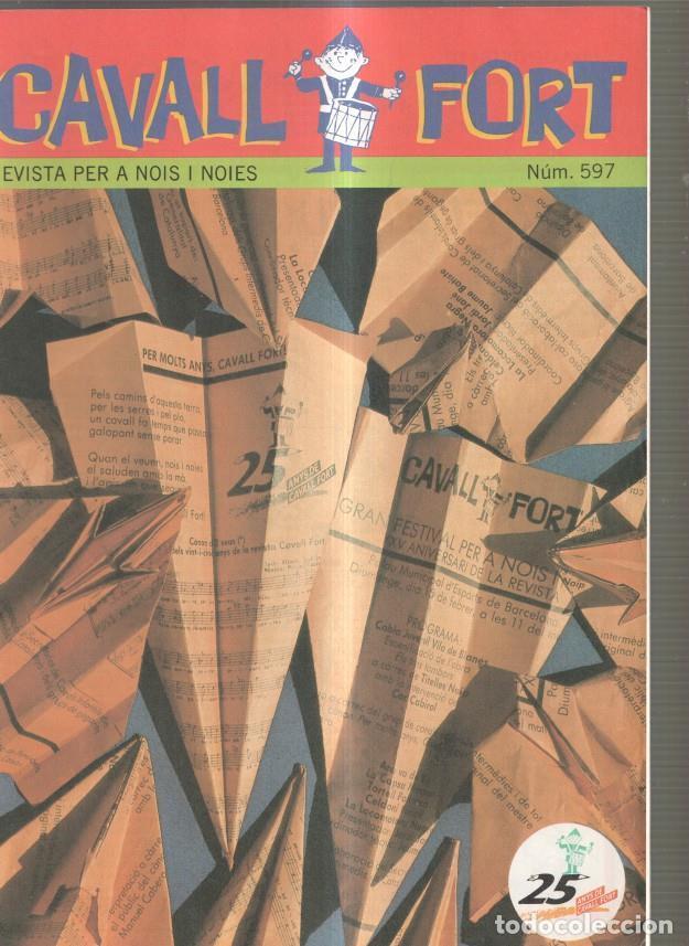 Comics: Cavall Fort numero 597, juny 1987: Allo que passa- Ramon Folch i Guillem- Quim - Varios