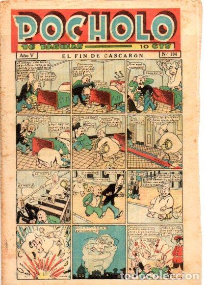 C&oacute;mics: V49008: POCHOLO n&ordm; 194. El fin del Cascaron - NULL - Foto 1