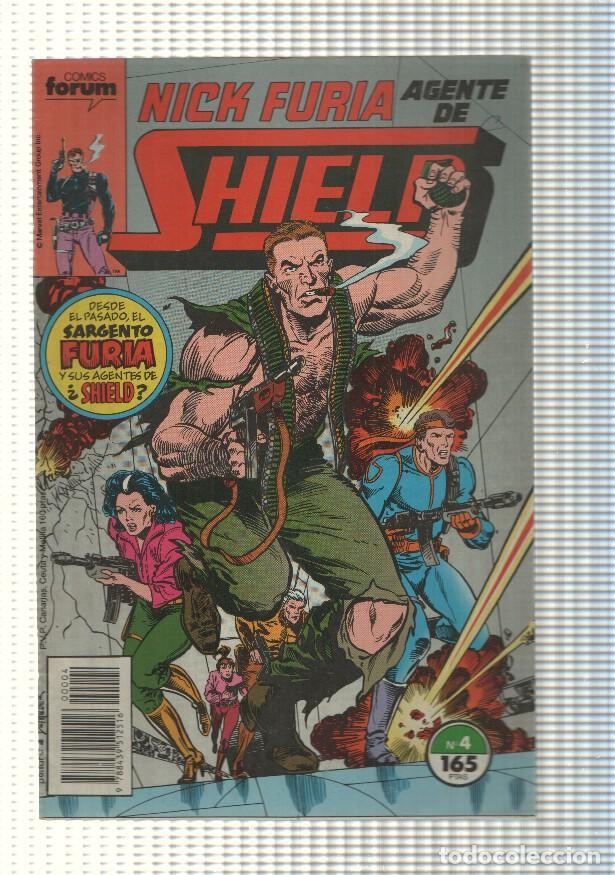C&oacute;mics: Marvel Comics: num 04 de Nick Furia Agente de Shield - Recuerdos - Foto 1