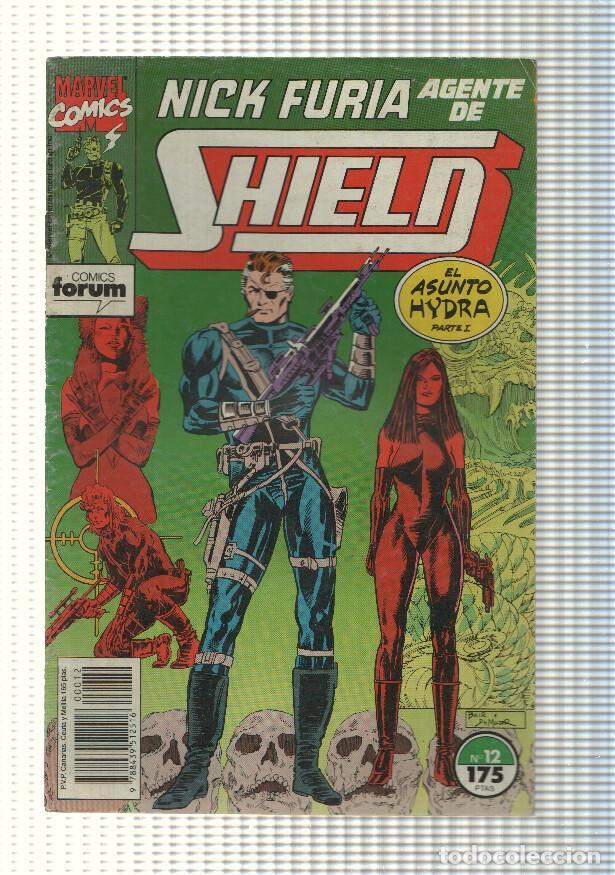 C&oacute;mics: Marvel Comics: num 12 de Nick Furia Agente de Shield (1991) - El asunto Hydra parte 1