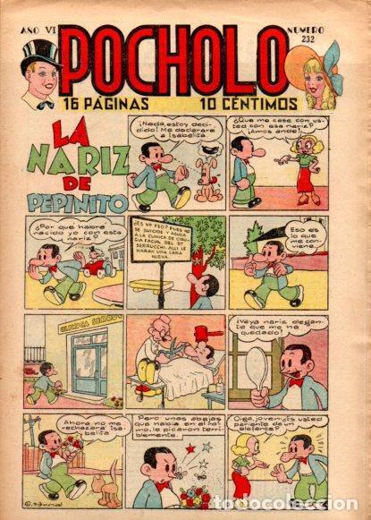 C&oacute;mics: V49042: POCHOLO n&ordm; 232. La nariz de Pepinito - NULL - Foto 1