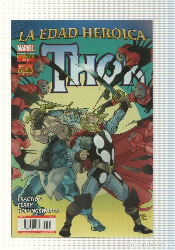 C&oacute;mics: Marvel, Panini: Thor num 06, a&ntilde;o I, 2011. La Edad Heroica. Los Devoradores de Mundos capitulo 6 - Foto 1