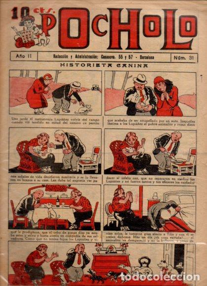 C&oacute;mics: V48927: POCHOLO n&ordm; 31. Historieta canina - NULL - Foto 1