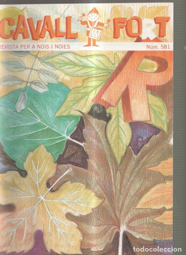 C&oacute;mics: Cavall Fort numero 581, octubre 1986 - Varios - Foto 1