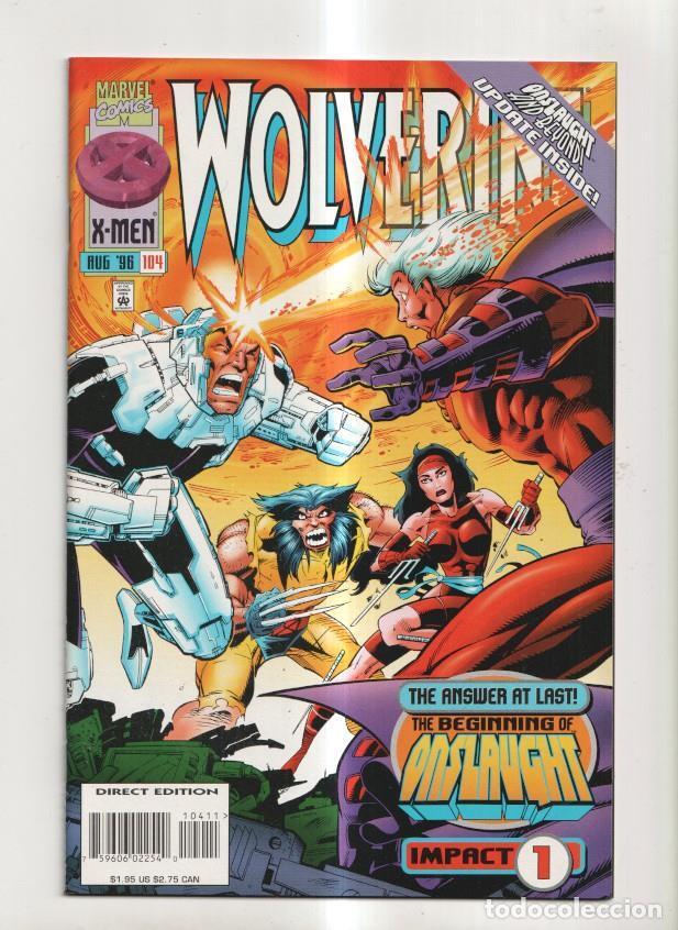 C&oacute;mics: Marvel Comics: Wolverine volumen 1 numero 104 - - Foto 1