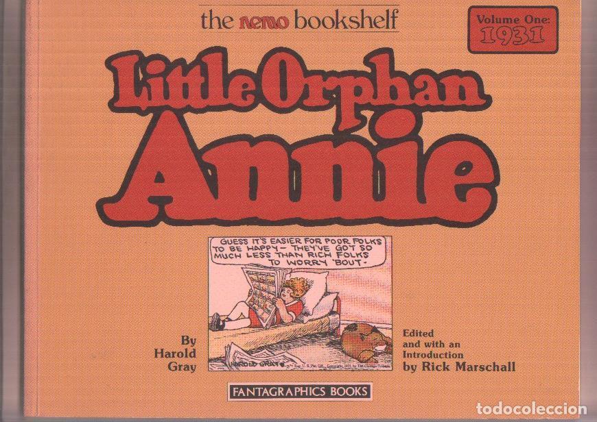 Comics : The Nemo Bookshelf: Little Orphan Annie volume one 1931 - Harold Gray