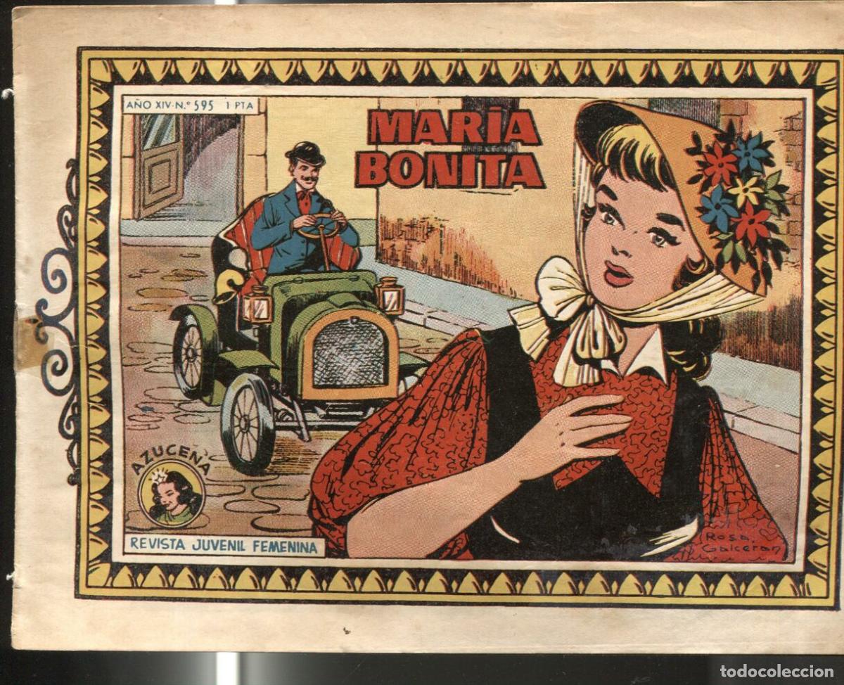 C&oacute;mics: Azucena numero 0595: Maria Bonita (Rosa Galceran) - Varios