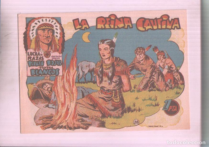 Fumetti: Facsimil: Lucha de Razas numero 28: La reina cautiva - Martinez Osete
